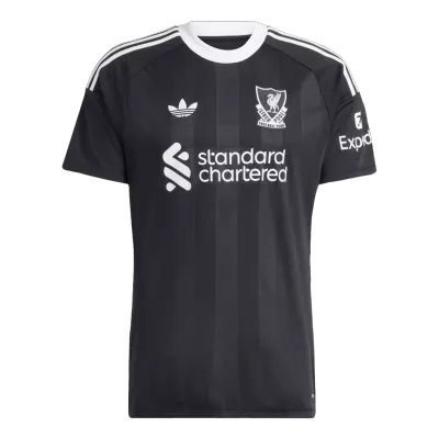 Liverpool Goalkeeper Soccer Jersey 25/26 Black - gojersey