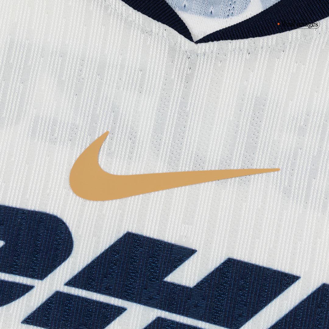 Authentic Pumas UNAM Home Jersey 25/26 White - gojersey