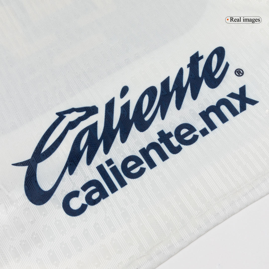 Authentic Pumas UNAM Home Jersey 25/26 White - gojersey