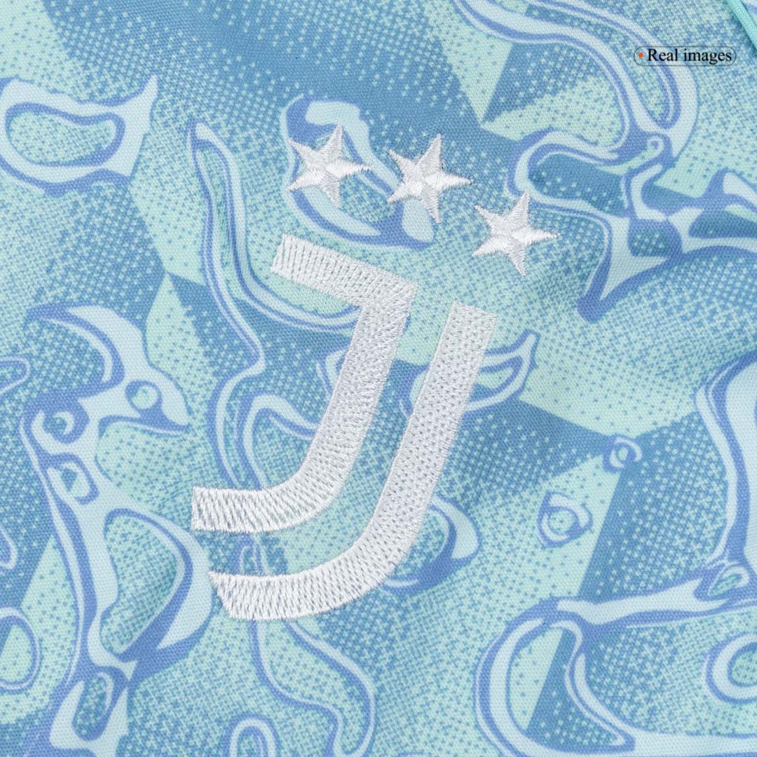 Kid's Juventus Away Soccer Jersey Kit 25/26 Blue - gojersey