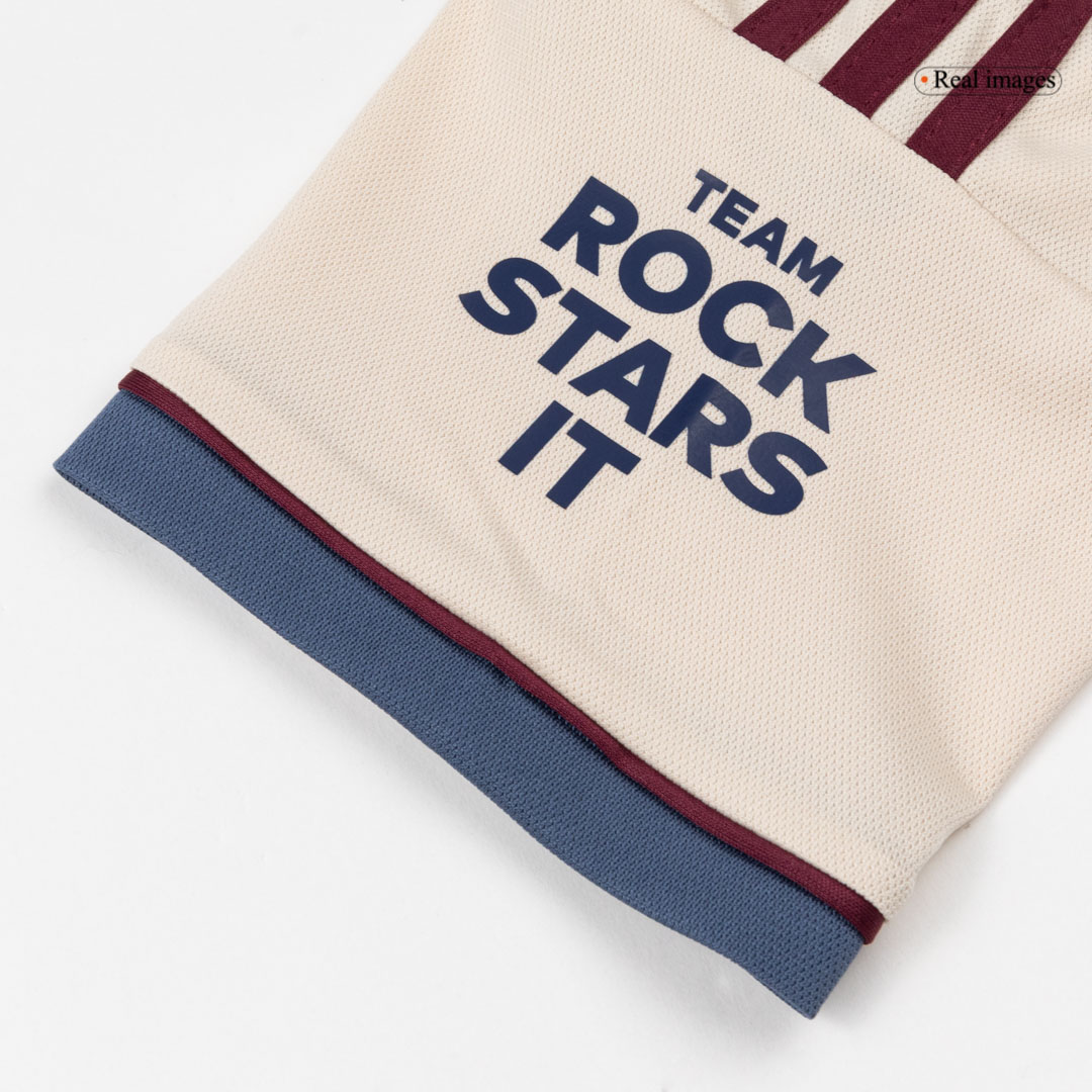 25/26 White Kid's Ajax Third Away Soccer Jersey Kit - gojersey