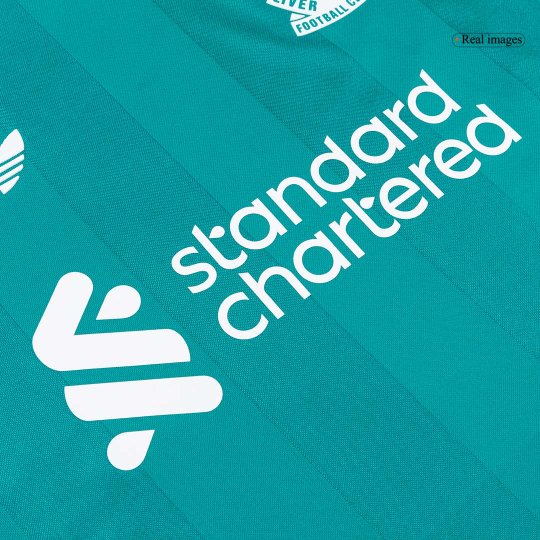 Authentic Liverpool Third Away Soccer Jersey 25/26 Green - gojersey