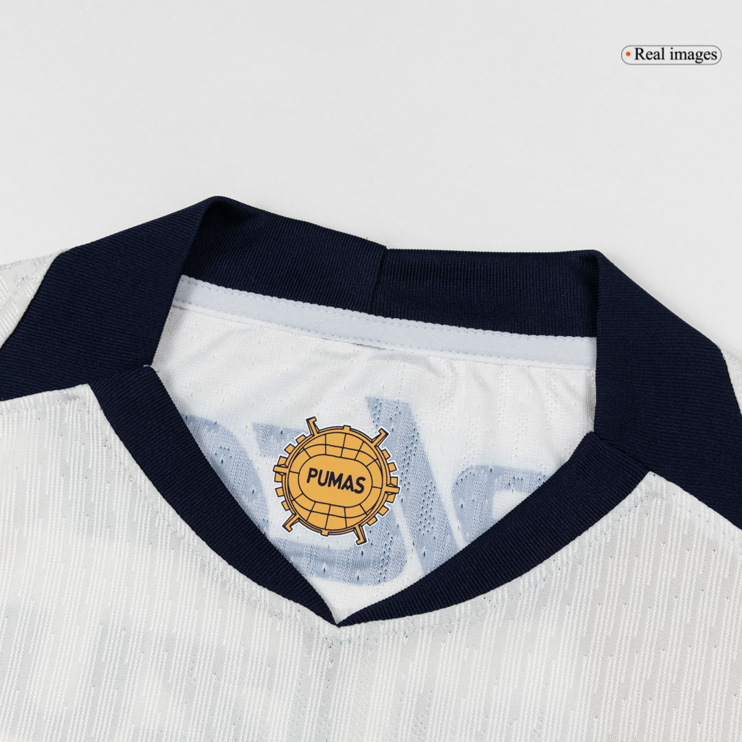 Authentic Pumas UNAM Home Jersey 25/26 White - gojersey