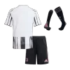Kid's Juventus Home Soccer Jersey Kit(Jersey+Shorts+Socks) 2025/26 Black&White - gojersey