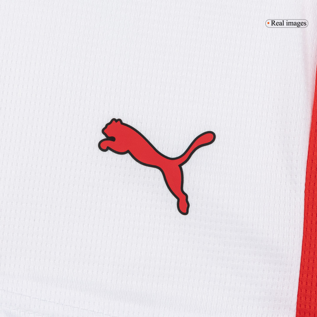 Kid's AC Milan Away Soccer Jersey Kit(Jersey+Shorts+Socks) 25/26 White - gojersey