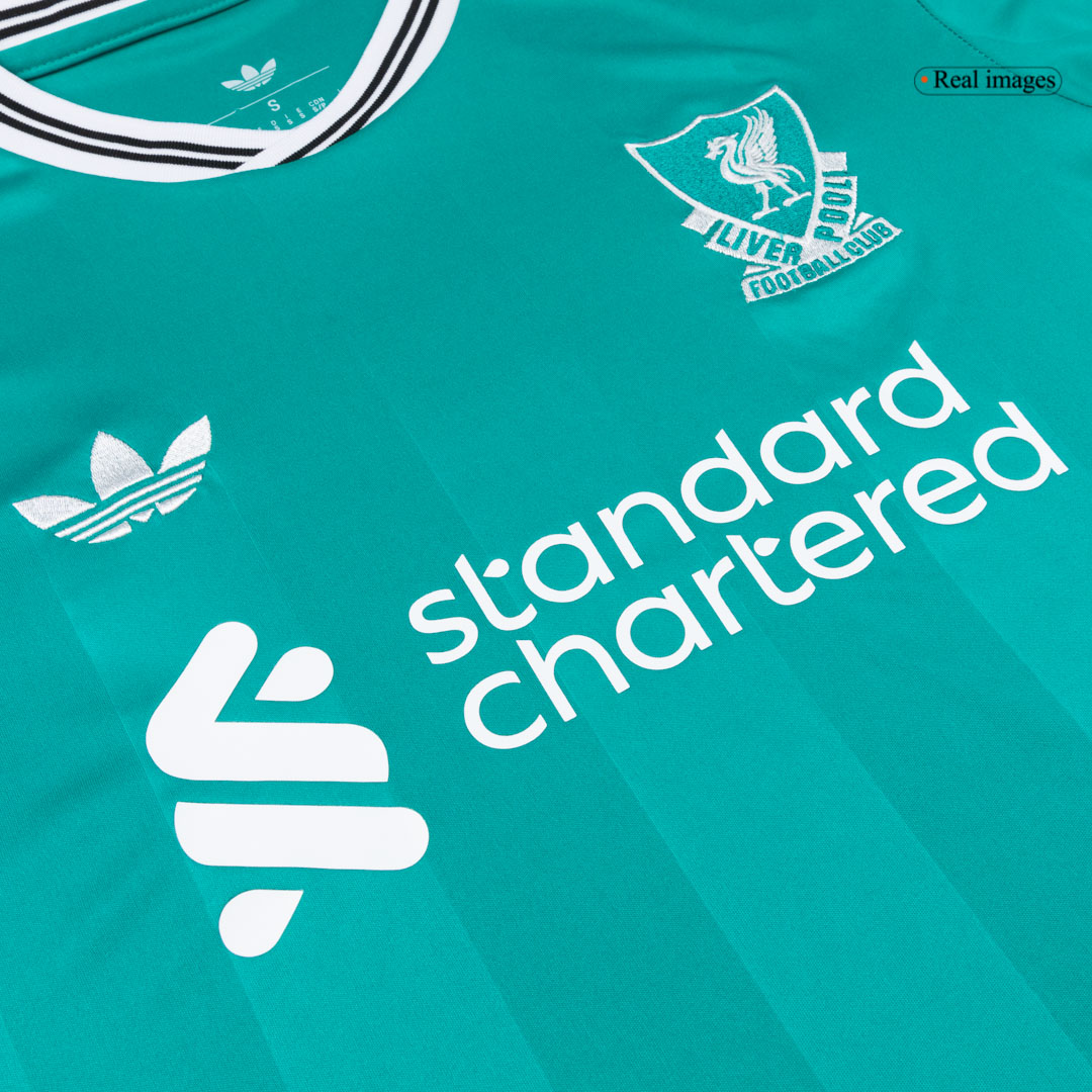 Liverpool M.SALAH #11 Third Away Soccer Jersey 2025/26 - gojersey