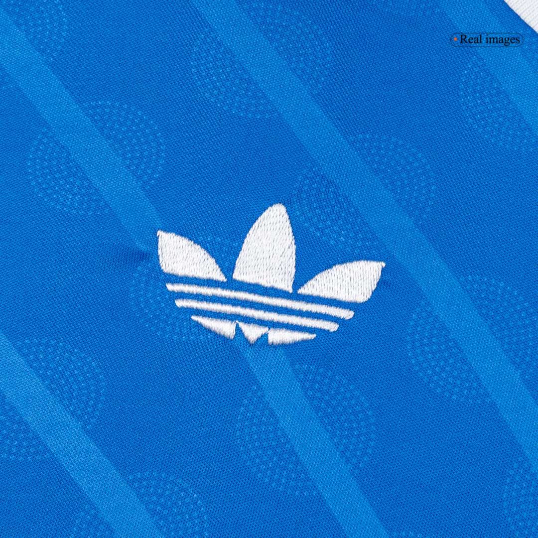 Kid's Real Madrid Third Away Soccer Jersey Kit(Jersey+Shorts+Socks)  25/26 Blue - gojersey