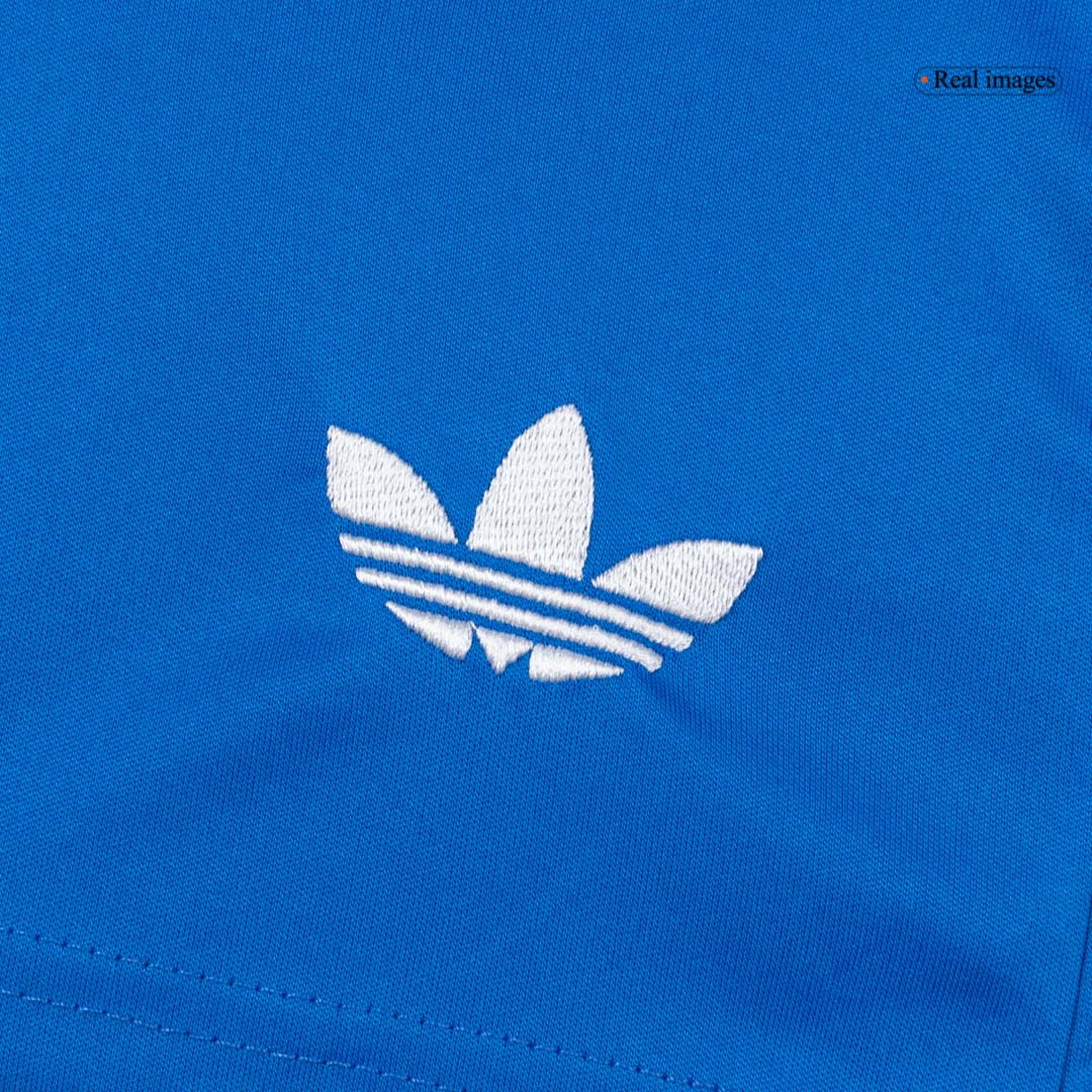 Kid's Real Madrid Third Away Soccer Jersey Kit(Jersey+Shorts+Socks)  25/26 Blue - gojersey