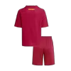 Kid's Roma Home Soccer Jersey Kit 25/26 Red - gojersey