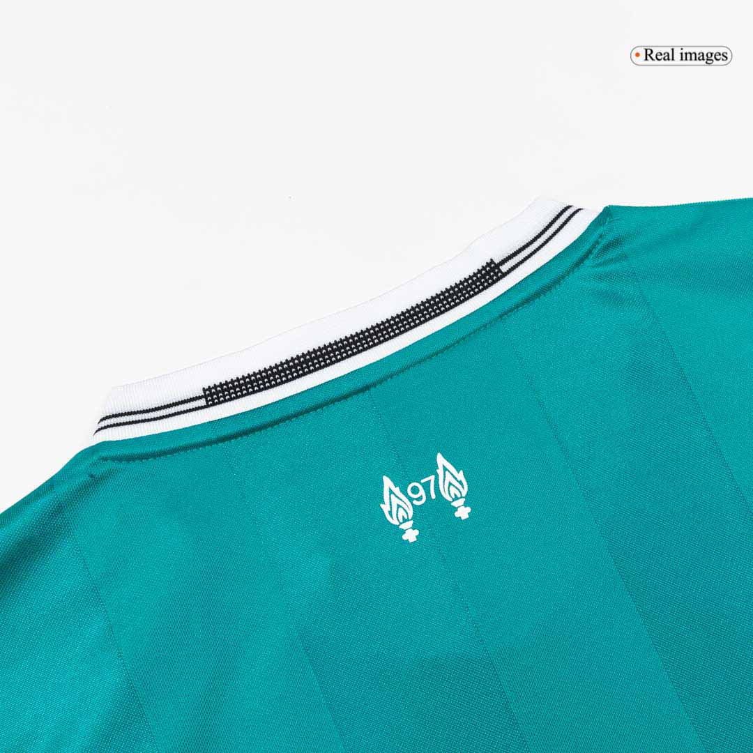 Authentic Liverpool Third Away Soccer Jersey 25/26 Green - gojersey