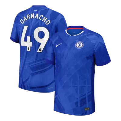 GARNACHO #49 Authentic Chelsea Home Soccer Jersey 2025/26 Blue - gojersey