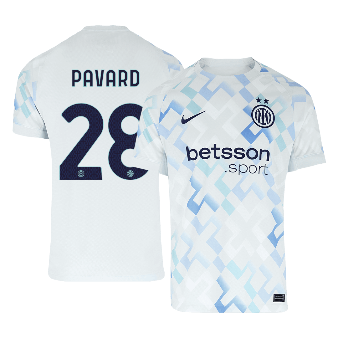 Inter Milan PAVARD #28 Away Soccer Jersey 2025/26 - gojersey