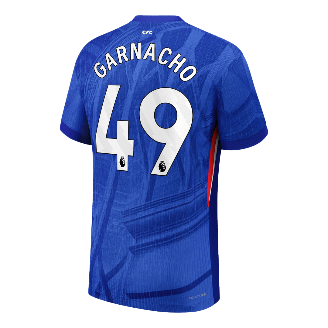 GARNACHO #49 Authentic Chelsea Home Soccer Jersey 2025/26 Blue - gojersey