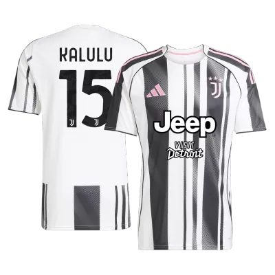 Juventus KALULU #15 Home Soccer Jersey 2025/26 - gojersey