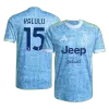 KALULU #15 Authentic Juventus Away Soccer Jersey 2025/26 Blue - gojersey