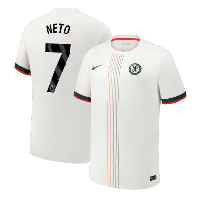 Chelsea NETO #7 Away Soccer Jersey 2025/26 - gojersey