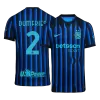 DUMFRIES #2 Authentic Inter Milan Home Soccer Jersey 2025/26 Blue&Black - gojersey