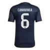 CAMAVINGA #6 Authentic Real Madrid Away Soccer Jersey 2025/26 Navy - gojersey
