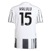 KALULU #15 Authentic Juventus Home Soccer Jersey 2025/26 Black&White - gojersey