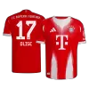 OLISE #17 Authentic Bayern Munich Home Soccer Jersey 2025/26 Red - gojersey