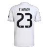F.MENDY #23 Authentic Real Madrid Home Soccer Jersey 2025/26 White - gojersey