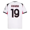 AC Milan FOFANA #19 Away Soccer Jersey 2025/26 - gojersey