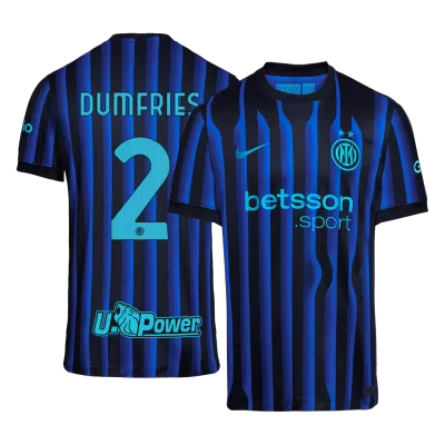 Inter Milan DUMFRIES #2 Home Soccer Jersey 2025/26 - gojersey