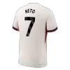 NETO #7 Authentic Chelsea Away Soccer Jersey 2025/26 White - gojersey