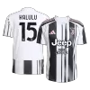 KALULU #15 Authentic Juventus Home Soccer Jersey 2025/26 Black&White - gojersey