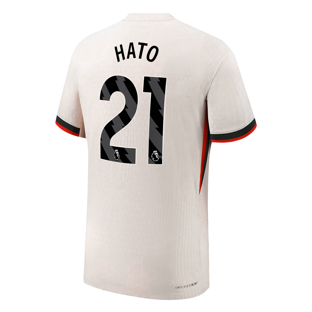 HATO #21 Authentic Chelsea Away Soccer Jersey 2025/26 White - gojersey