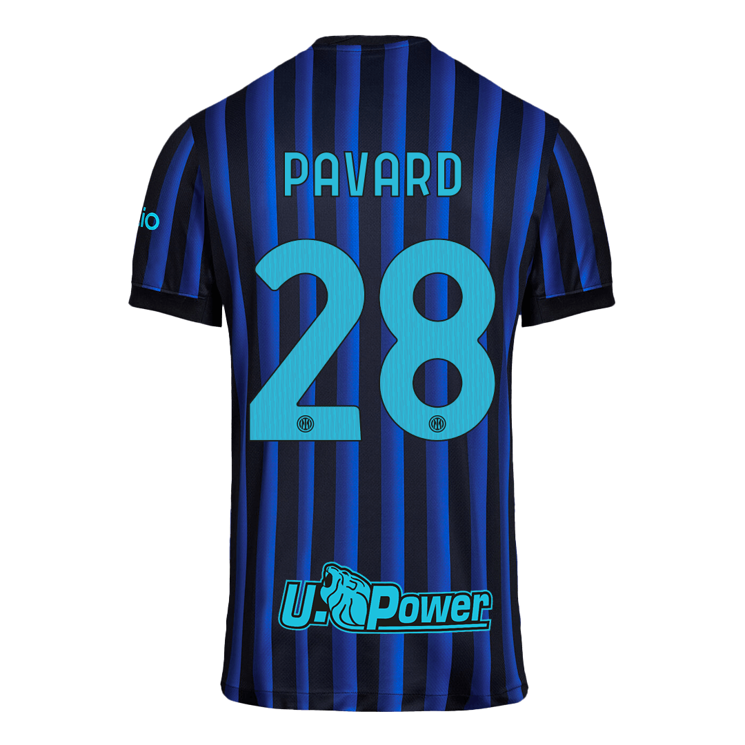 Inter Milan PAVARD #28 Home Soccer Jersey 2025/26 - gojersey
