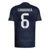 Real Madrid CAMAVINGA #6 Away Soccer Jersey 2025/26 - gojersey