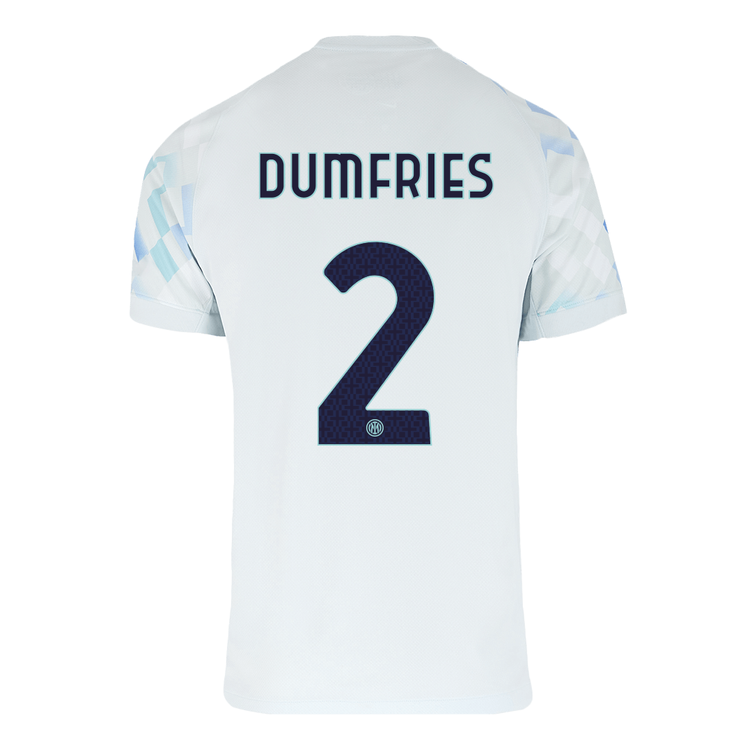 Inter Milan DUMFRIES #2 Away Soccer Jersey 2025/26 - gojersey