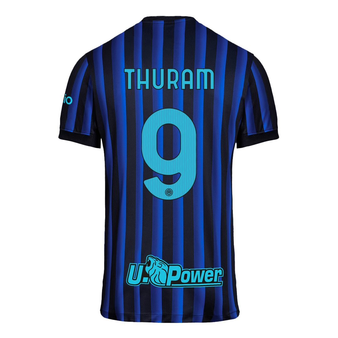Inter Milan THURAM #9 Home Soccer Jersey 2025/26 - gojersey
