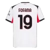 FOFANA #19 Authentic AC Milan Away Soccer Jersey 2025/26 White - gojersey