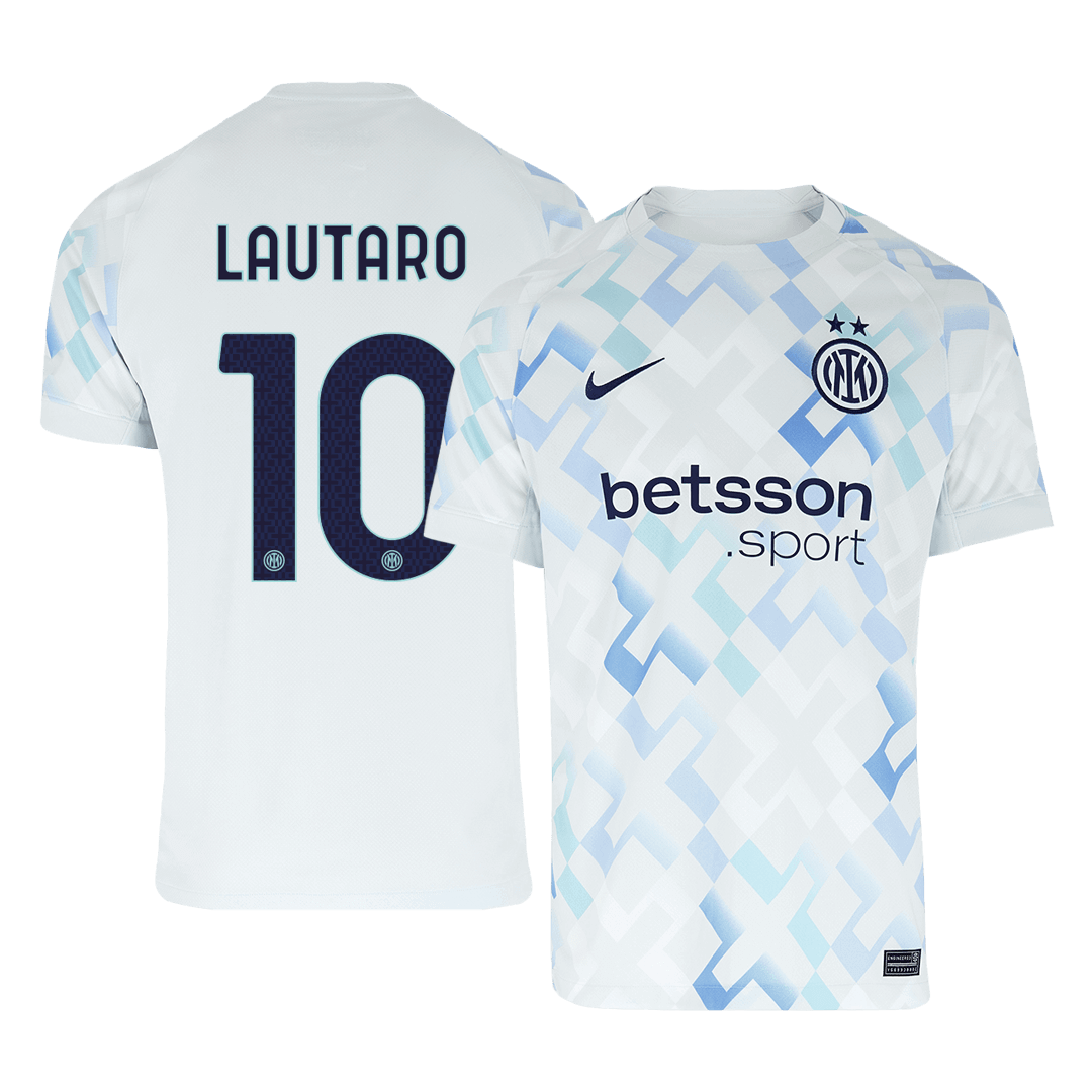 Inter Milan LAUTARO #10 Away Soccer Jersey 2025/26 - gojersey
