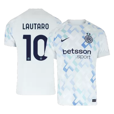 Inter Milan LAUTARO #10 Away Soccer Jersey 2025/26 - gojersey
