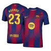 KOUNDE #23 Authentic Barcelona Home Soccer Jersey 2025/26 Red&Blue - gojersey
