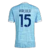 Juventus KALULU #15 Away Soccer Jersey 2025/26 - gojersey