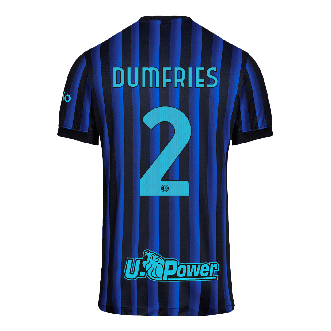 Inter Milan DUMFRIES #2 Home Soccer Jersey 2025/26 - gojersey