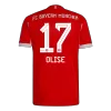 OLISE #17 Authentic Bayern Munich Home Soccer Jersey 2025/26 Red - gojersey