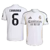CAMAVINGA #6 Authentic Real Madrid Home Soccer Jersey 2025/26 White - gojersey