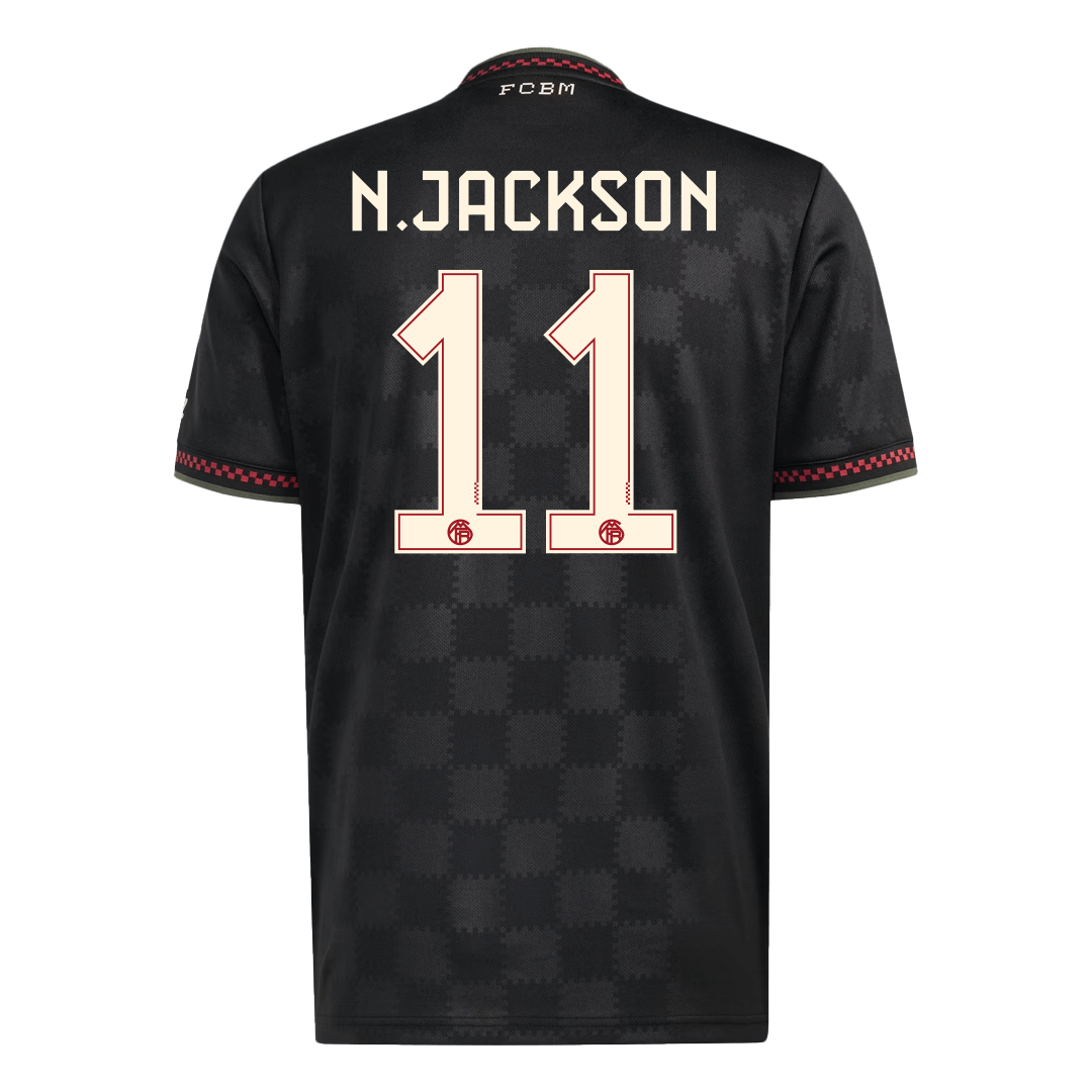 Bayern Munich N.JACKSON #11 Third Away Soccer Jersey 2025/26 - gojersey