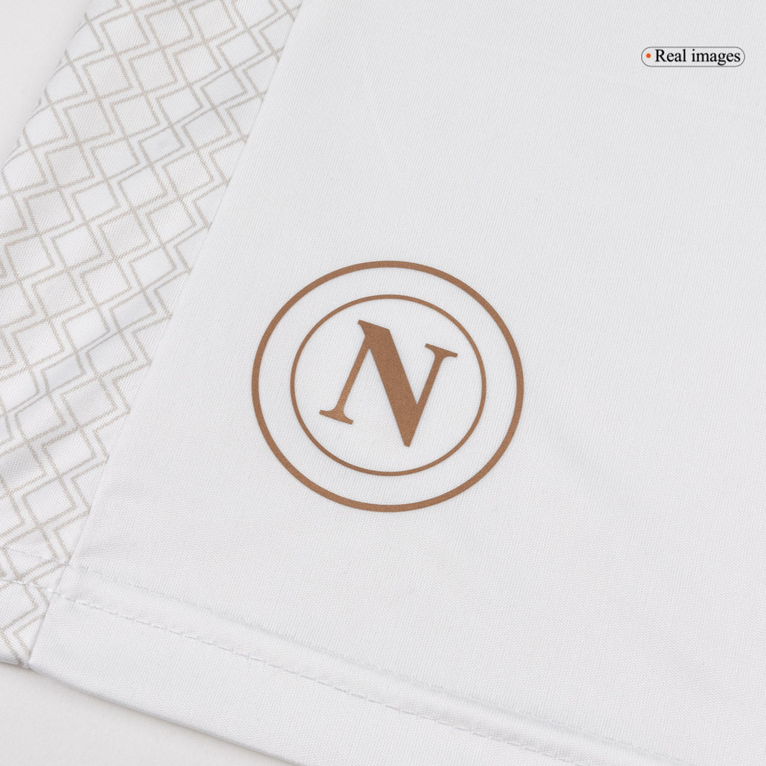 Napoli Away Soccer Shorts 2025/26 - gojersey