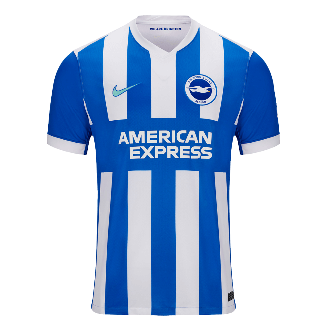 Brighton & Hove Albion Home Soccer Jersey 2025/26 - gojersey