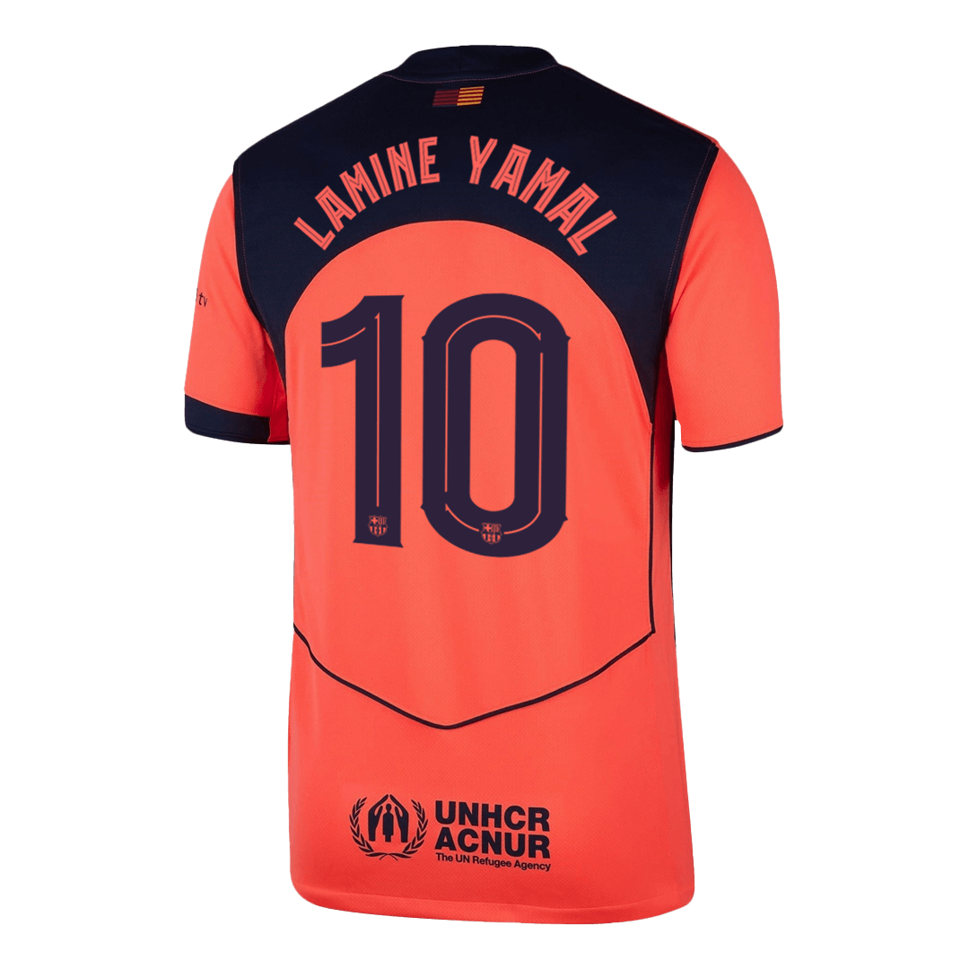 Barcelona LAMINE YAMAL #10 Third Away Soccer Jersey 2025/26 - UCL Edition - gojersey