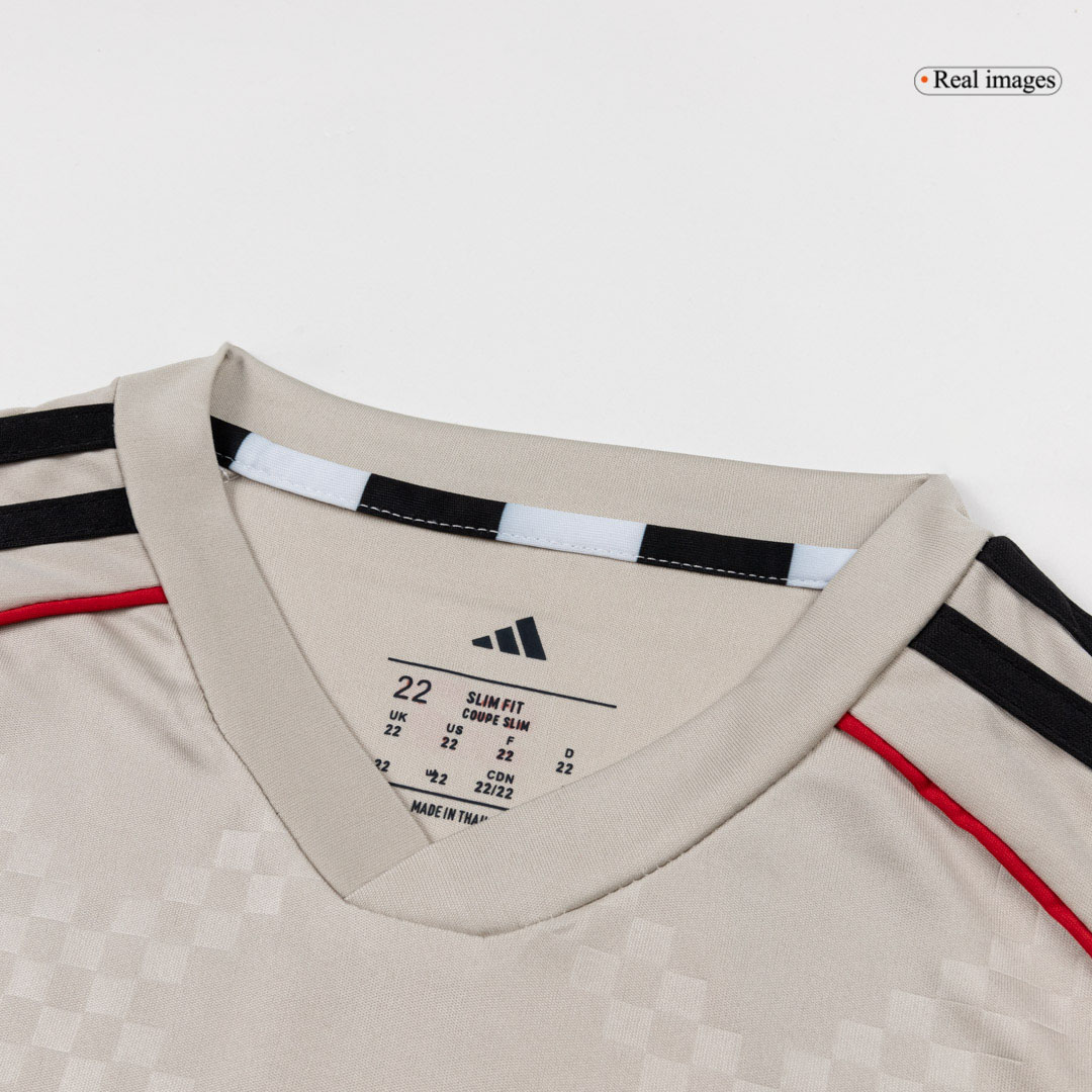 Kid's Benfica Away Soccer Jersey Kit 25/26 Beige - gojersey