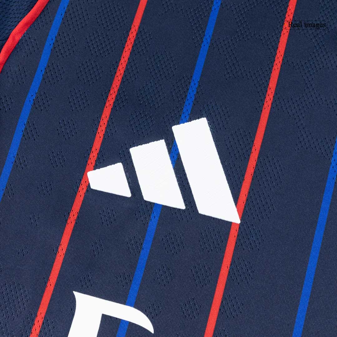Authentic Olympique Lyonnais Away Soccer Jersey 25/26 Navy - gojersey