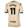 Barcelona RAPHINHA #11 Away Soccer Jersey 2025/26 - UCL Edition - gojersey