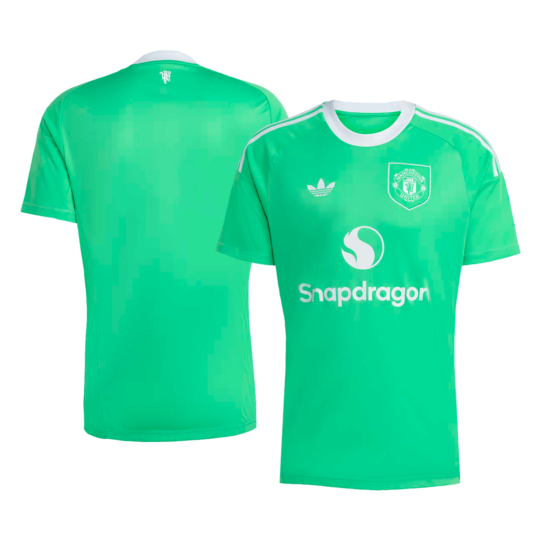 Manchester United Goalkeeper Soccer Jersey 25/26 Green - gojersey